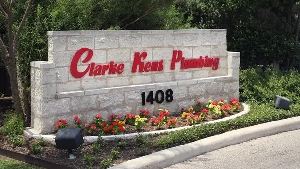 clark kent plumbing signage